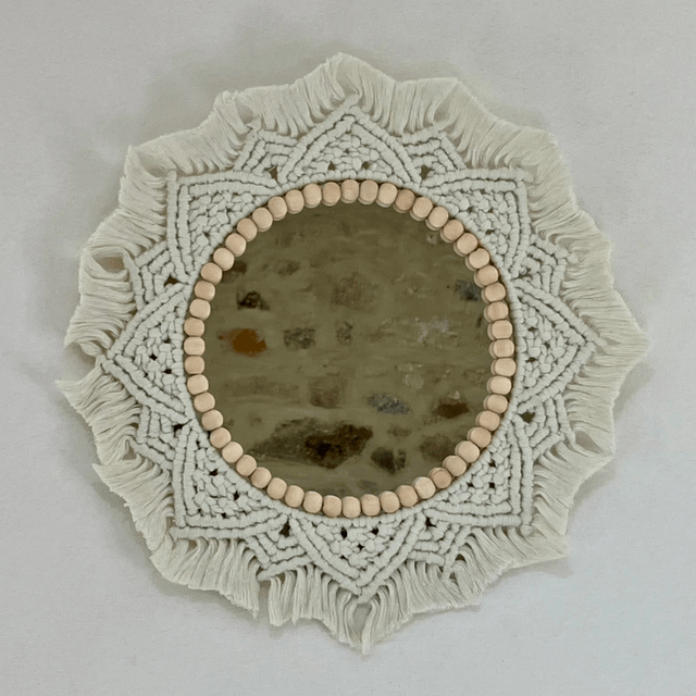 Mandala écru 