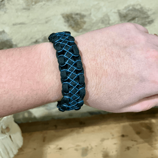 bracelet celtique bleu