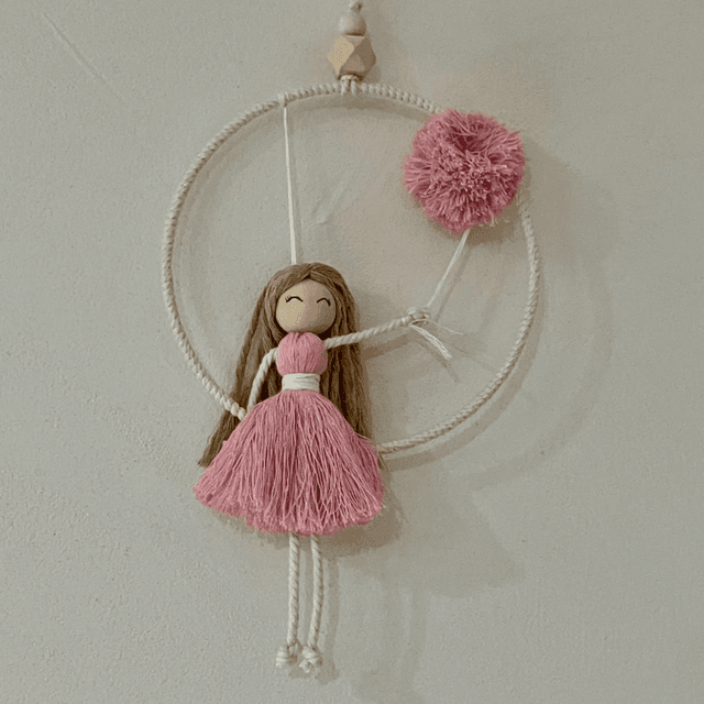 Fillette rose